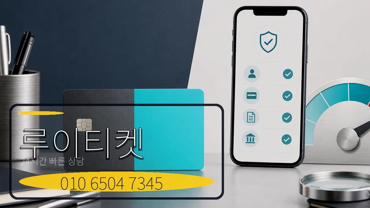 소액신용체크카드현금화 루이티켓