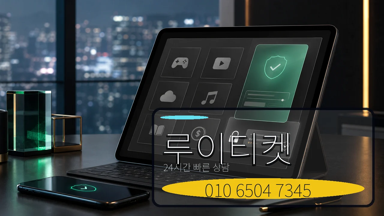 정보이용료현금화 루이티켓