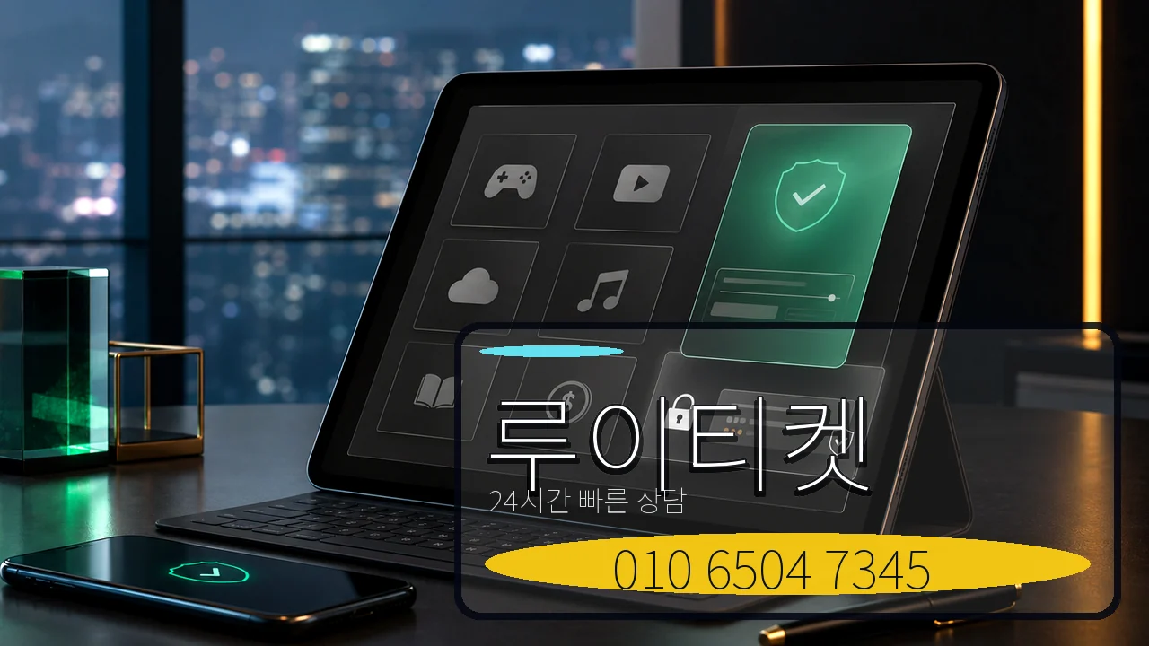 정보이용료현금화 루이티켓