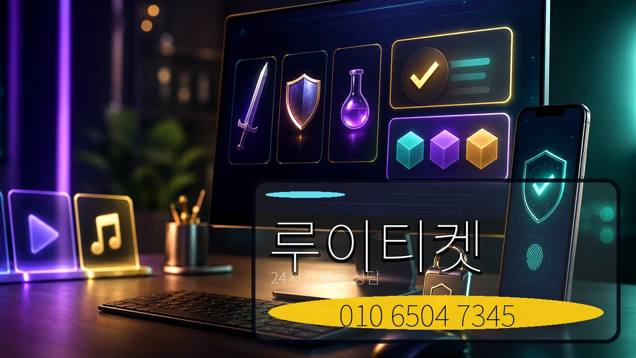 컨텐츠이용료현금화 루이티켓