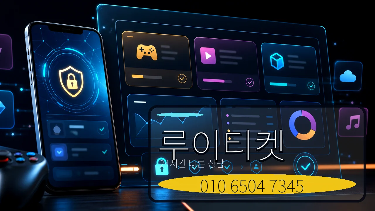 컨텐츠이용료 루이티켓