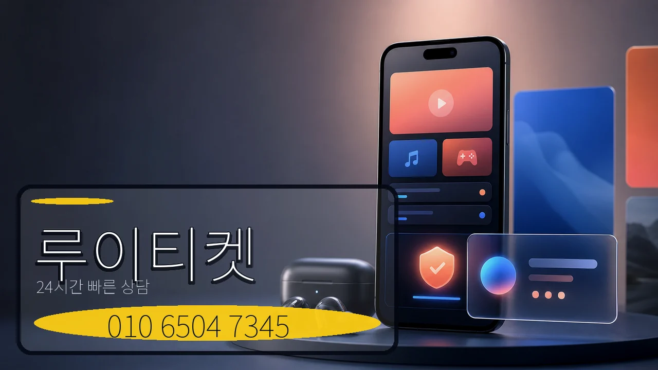콘텐츠이용료현금화 루이티켓