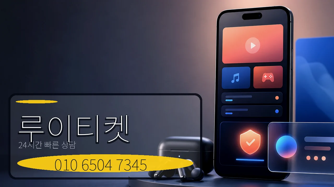 콘텐츠이용료현금화 루이티켓