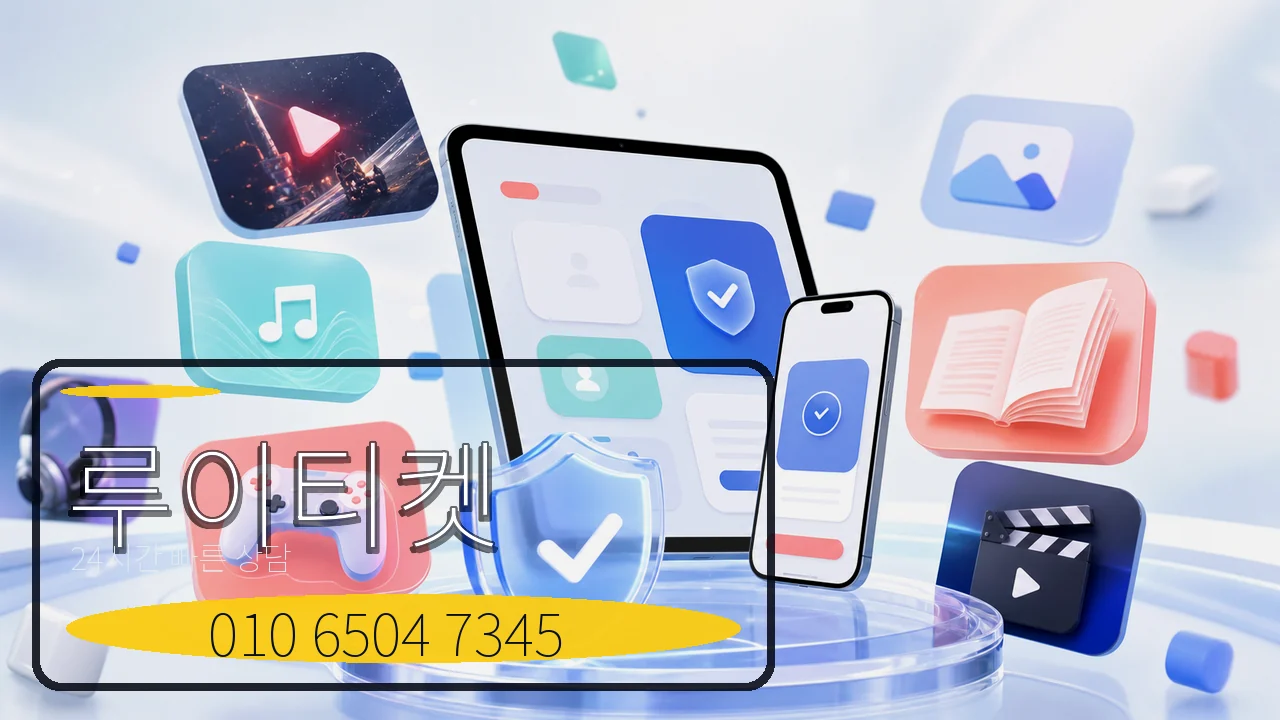 콘텐츠이용료 루이티켓