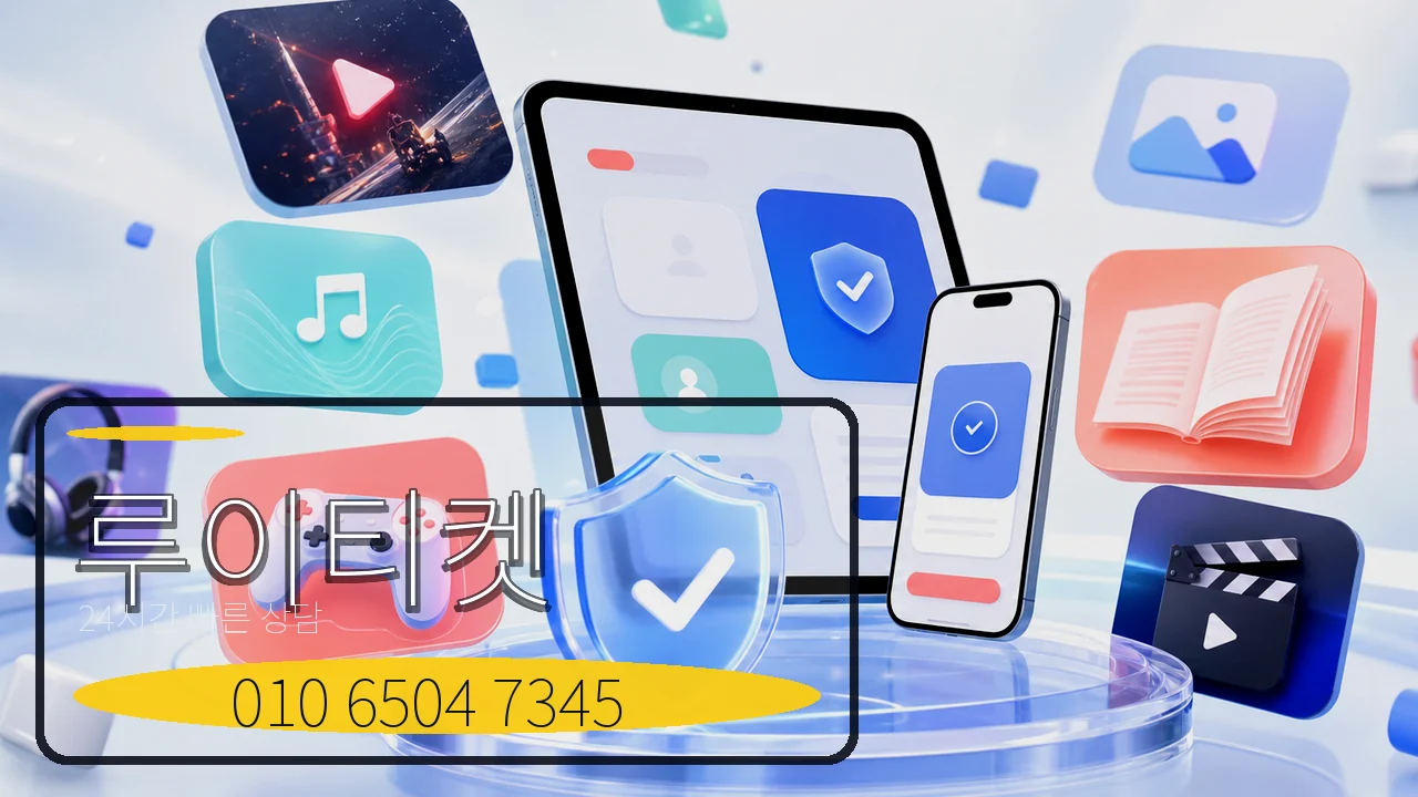 콘텐츠이용료 루이티켓