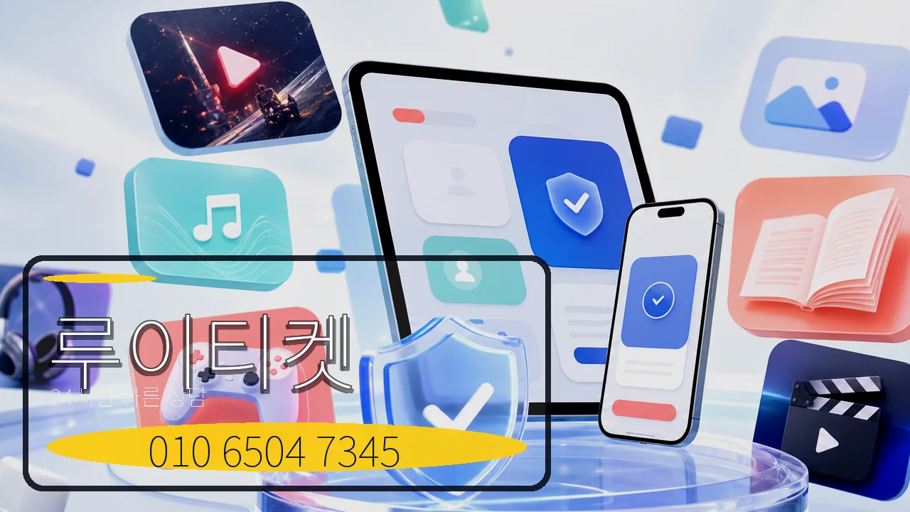 콘텐츠이용료 루이티켓