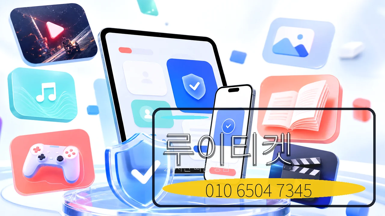 콘텐츠이용료 루이티켓