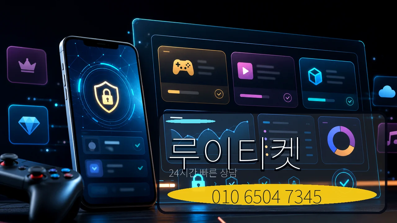 컨텐츠이용료 루이티켓