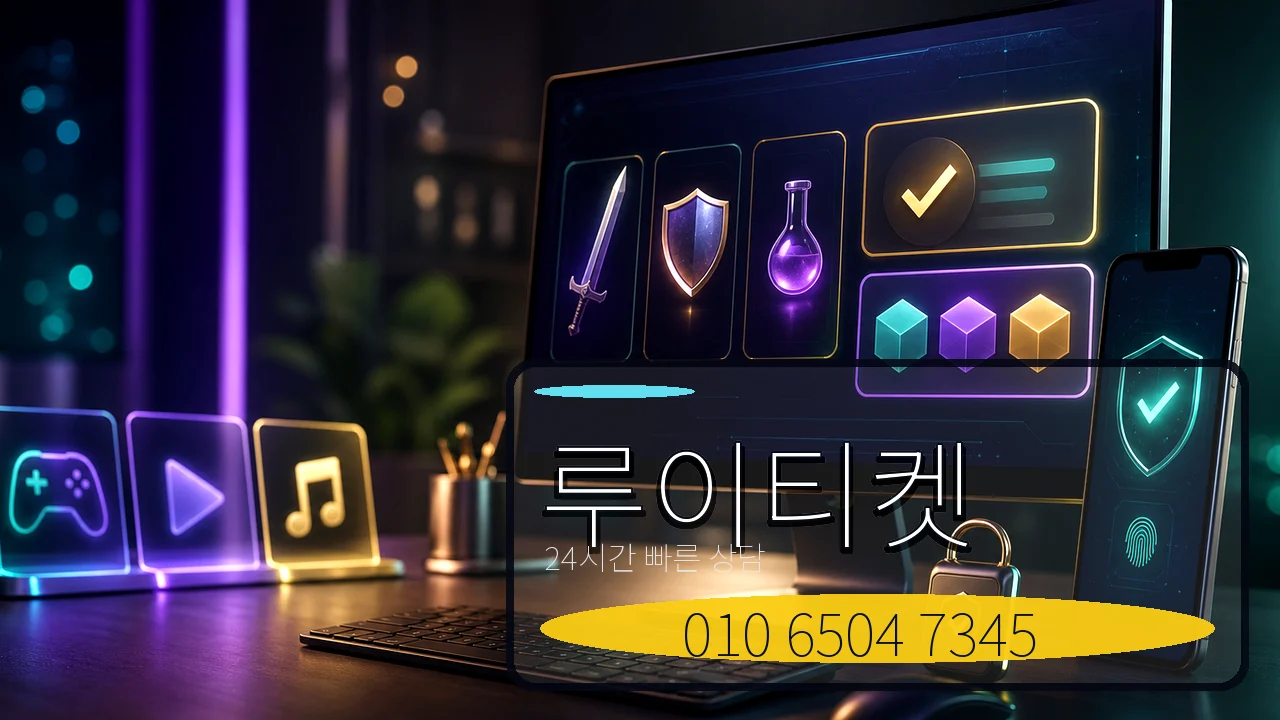 컨텐츠이용료현금화 루이티켓